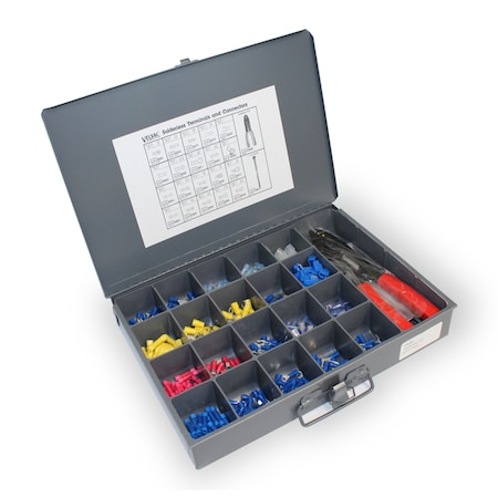 Velvac Solderless Terminal Kit With Tool 056096